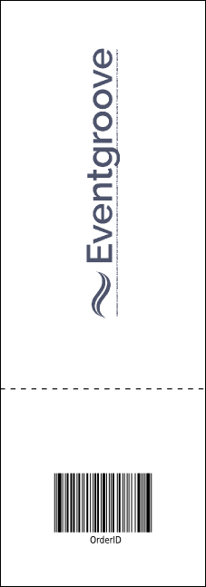 Lions Club International Stripes Event Ticket Product Back