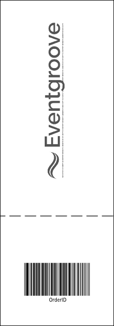 Portland General Admission Ticket (black and white) Product Back