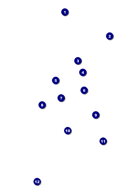 Valentines Day Lovehearts Drink Ticket Front Field Markers
