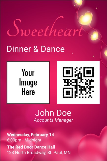 Valentines Day Lovehearts Economy Event Badge