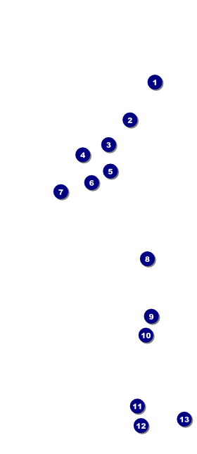 Valentines Day Lovehearts VIP Event Badge Large Front Field Markers