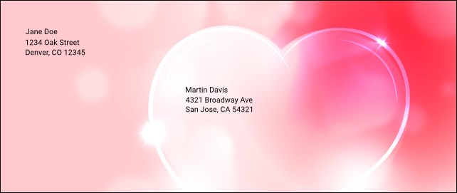 Valentines Day Date #10 Envelope