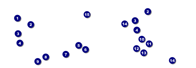 Paris Silver and Black Event Ticket Front Field Markers