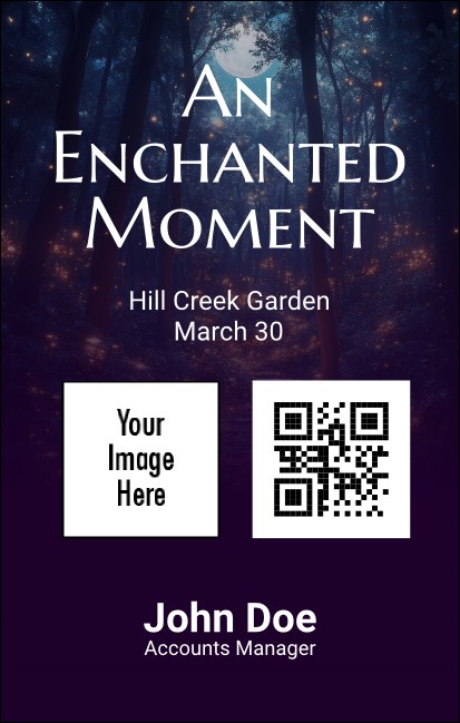 Enchanted Forest VIP Event Badge Medium Product Front