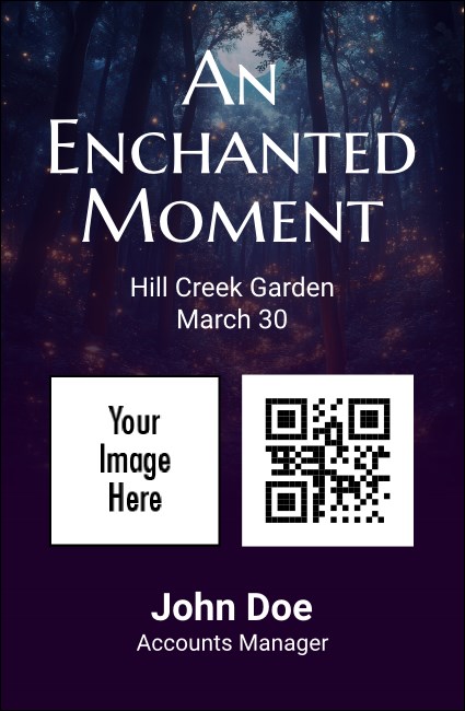 Enchanted Forest VIP Event Badge Small Product Front