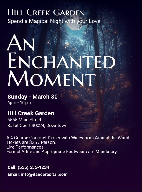 Enchanted Forest Flyer Product Front