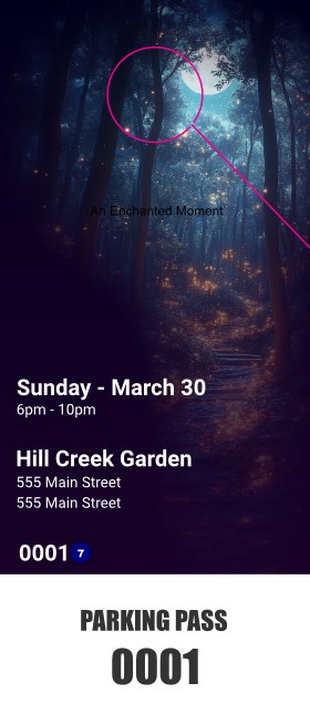 Enchanted Forest Hang Tag