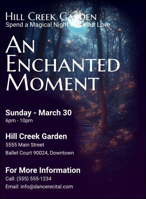 Enchanted Forest Invitation