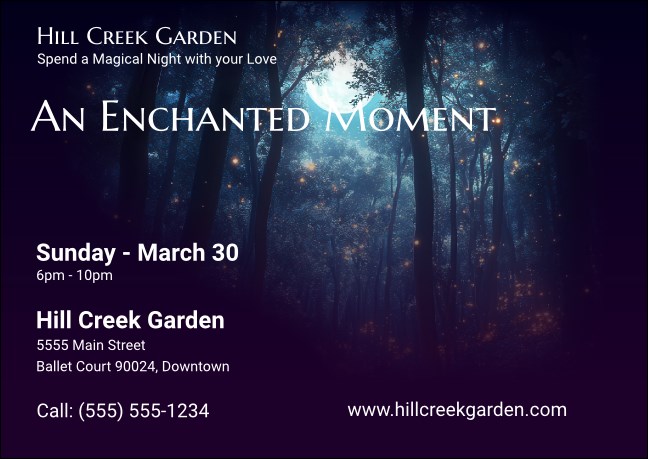 Enchanted Forest Postcard Product Front