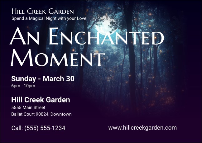 Enchanted Forest Postcard Product Front