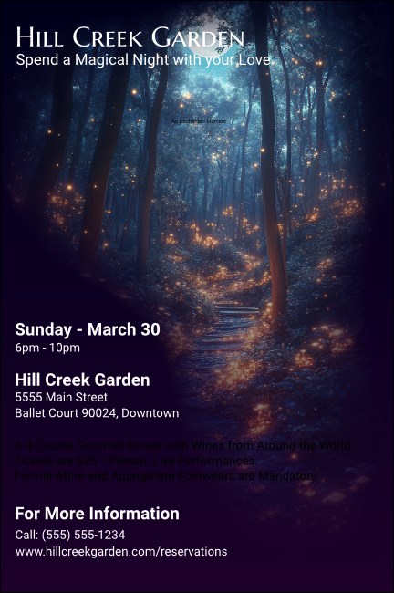 Enchanted Forest Poster Product Front