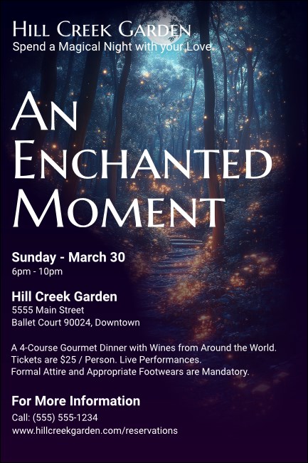 Enchanted Forest Poster Product Front
