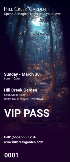 Enchanted Forest VIP Pass