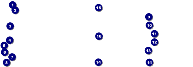 Color Logo 50/50 Raffle Ticket Front Field Markers