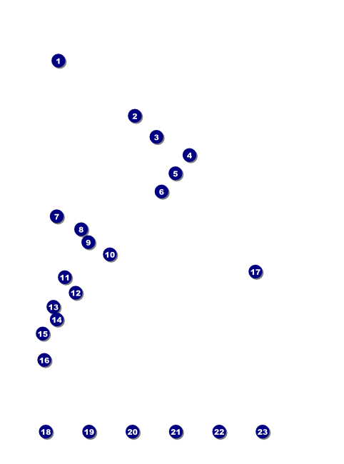 Oktoberfest Red with QR code Flyer Front Field Markers
