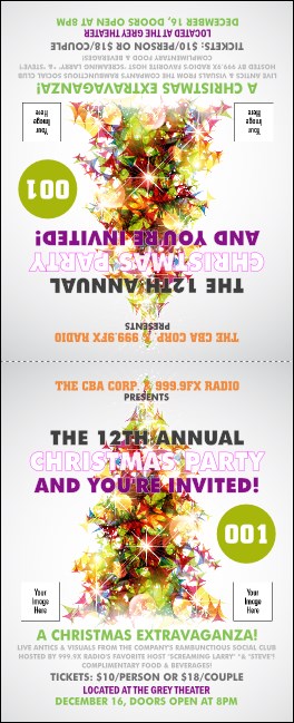 Prism Tree Table Tent w/ Serial Number