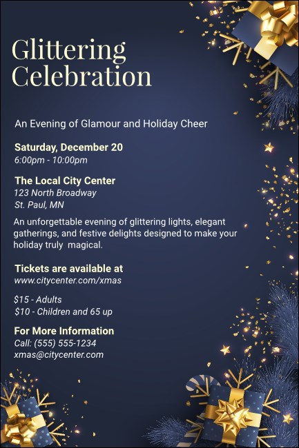 Glittering Celebration Poster Product Front