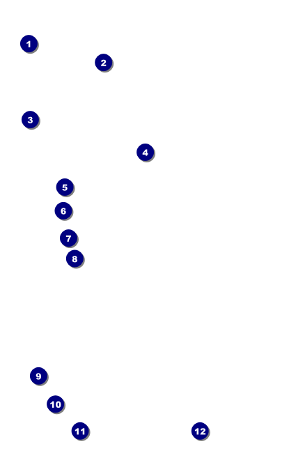 Holiday Gala Drink Ticket Front Field Markers