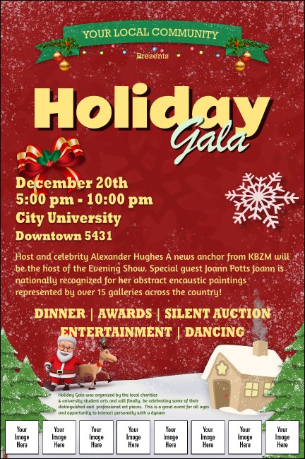 Holiday Gala Image Poster Product Front