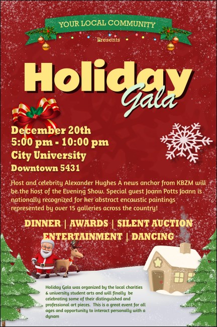 Holiday Gala Poster Product Front