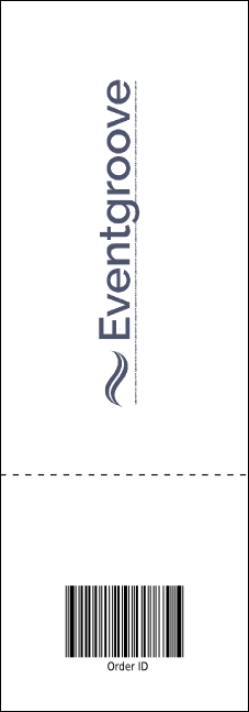 Holiday Gala Raffle Ticket Product Back