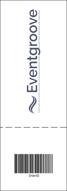 Christmas Angel General Admission Ticket 001 Product Back