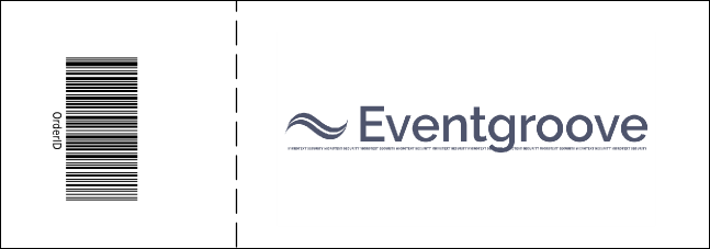 Pink Two-Tone General Admission Ticket Product Back