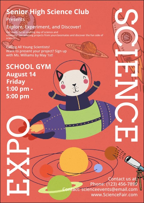 Science Expo Club Flyer