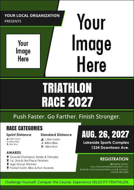 Triathlon Race Club Flyer