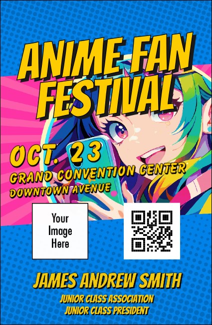 Anime Festival VIP Event Badge Small