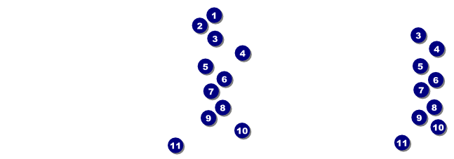 Lobster Ticket Front Field Markers