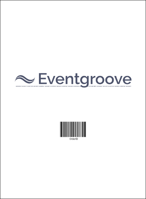 Lotus Flower Invitation Product Back