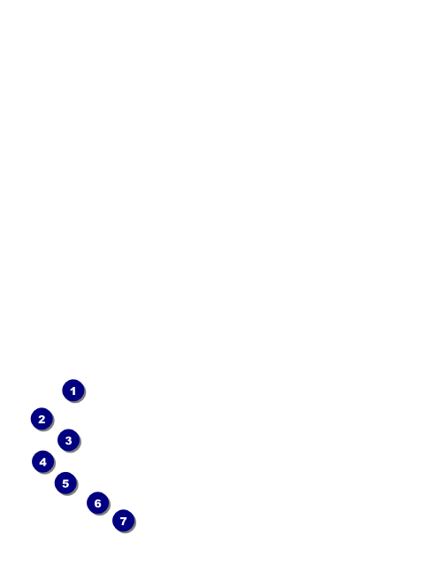 Snowflake Ornament Invitation Front Field Markers