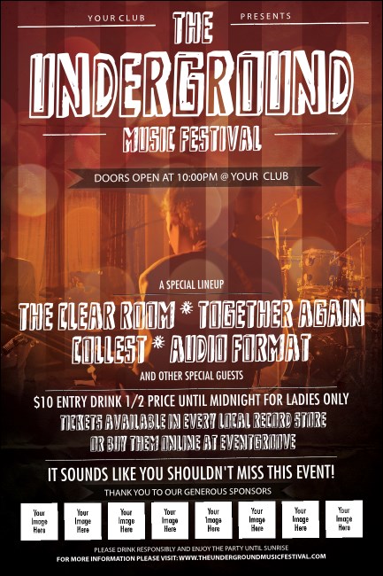 Alternative Music Poster Product Front