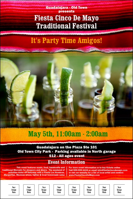 Mas Cervezas Party Poster Product Front