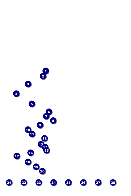 New Orleans Poster Front Field Markers