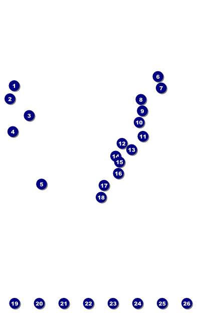 Oldies Poster Front Field Markers