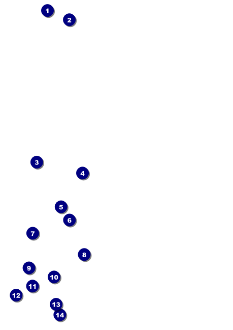 Renaissance Faire Armor Postcard Front Field Markers