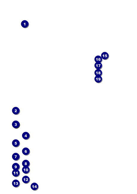 Philadelphia Rose Postcard Front Field Markers