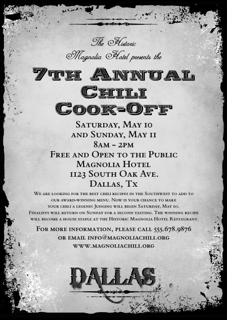 Dallas Postcard (Black and White) Product Front