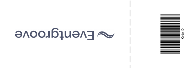 Bridal Fair Raffle Ticket Product Back