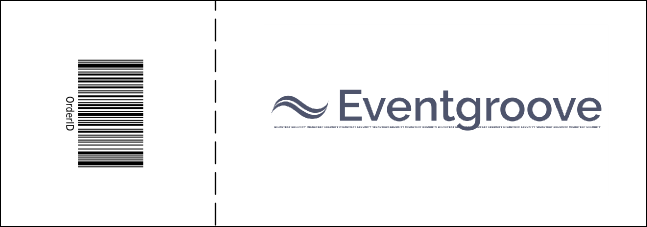 Hip Hop Graffiti Raffle Ticket Product Back