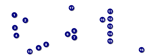 Paris Pink and Black Raffle Ticket Front Field Markers