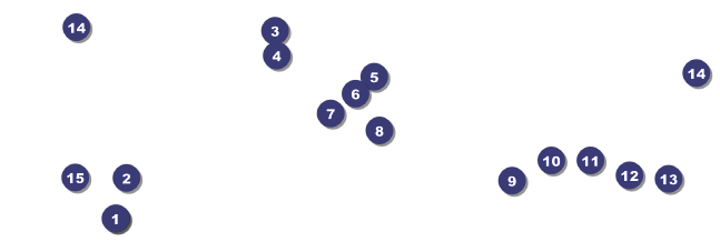 MMA Frontkick Raffle Ticket Front Field Markers