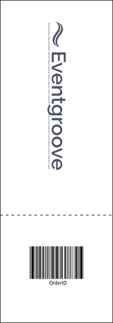 Hanukkah Abstract Raffle Ticket Product Back