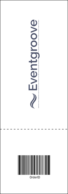 Earth Day Heart Raffle Ticket Product Back