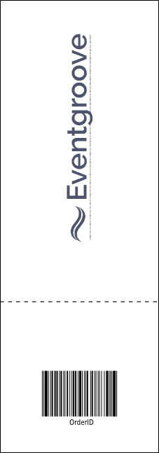 St. Patrick's Day Party Raffle Ticket Product Back