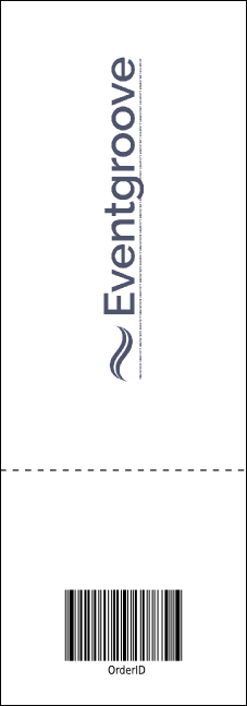 Swimming Raffle Ticket Product Back