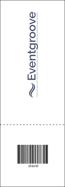 Fourth of July Raffle Ticket Product Back