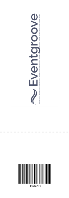 Casino Dealer Raffle Ticket Product Back